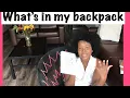 What s In My Backpack Pre-Med FAMU