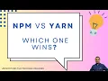 YARN vs NPM Explained Key Differences Interview Questions Node js Package Managers