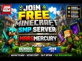 Join my new smp minehut and minefort for free