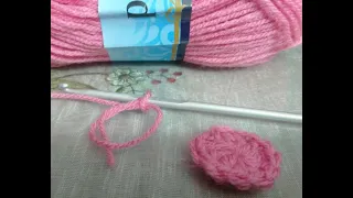 كروشية طريقة عمل الدائرة السحرية بأسهل طريقة للمبتدئات شرح الدائرة السحرية وكيفية اغلاقها 