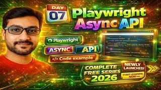 Playwright with Python From Scratch Async API Explained with Real Python Demo