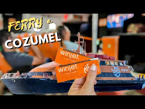 Download MP3 Cómo Viajar en FERRY a Cozumel de Playa del Carmen #winjet #cozumel