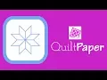 QuiltPaper Tutorial 8-point Star Tips