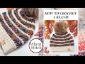 How to Crochet the Wheat Stitch Beanie Easy Step by Step Tutorial