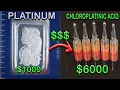 Lagu Dissolving $1000 of Platinum to Make $6000 of Chloroplatinic Acid for Professional Use