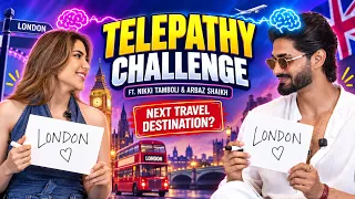 Telepathy challenge |  Ep. 02 | Ft. Nikki Tamboli & Arbaz Patel’s 🧠⚡
