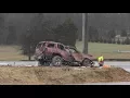 Serious single vehicle crash seriously injuries two men Highway 27 at Lee Clarkson Road
