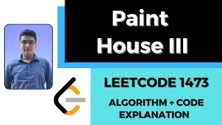Paint House III Dynamic Programming LeetCode Solution 1473