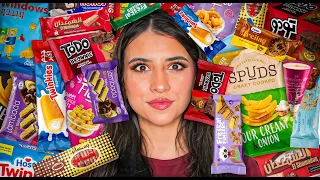 جربت السناكات المصرية لأول مرة طعمهم صدمني  جربت السناكات المصرية لأول مرة طعمهم صدمني