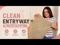 Indoor Non-Slip Entryway Door Mat Khaki Welcome Rug