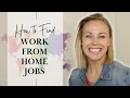 How to find work from home jobs for busy moms on Indeed com
