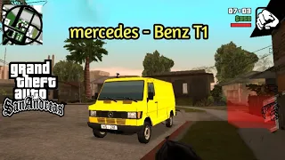 مود سيارة Mercedes Benz T1 في Gta San Andreas للاندرويد 