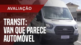 Ford Transit é van de trabalho com conforto de automóvel