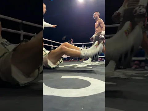 Eubank Knocks Papot down