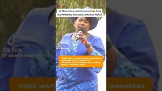 Nini Husumbua Wakenya Jamani Ama Huyu Mrembo Ako Sawa Kumtetea Kioko Jambokenya UkweliUsemwe 