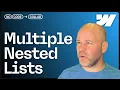 Add Multiple Nested Lists to Webflow Collections