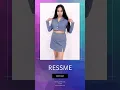 Download Lagu Blue korean style two piece dress 💙