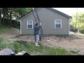 installing a tv antenna and tower for the mini barndominium