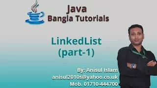 Java Bangla Tutorials 146 LinkedList part-1