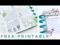 September Scripture Writing Plan Free Printable Plan With Me in my Faith Journal Happy Planner