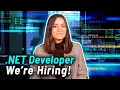 We re Hiring NET Developer