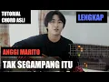 Download Lagu (TUTORIAL GUITAR) TAK SEGAMPANG ITU - ANGGI MARITO | (Chord Asli) LENGKAP!