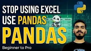 31 Pandas Tutorial for Beginners Complete Introduction to Pandas in Python 45 Min