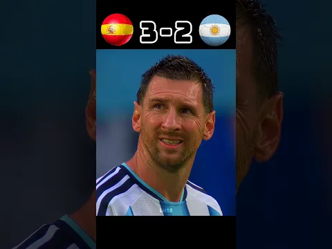 Argentina Last Minute Comeback vs Spain 🤯🔥| Imaginary Fifa World Cup Final 2026 #shorts #football