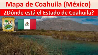 Mapa de Coahuila