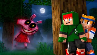 AMIGOS SOBREVIVEM A PEPPA PIG.EXE REALISTA NO MINECRAFT!!