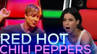 RED HOT CHILI PEPPERS COVERS ON THE VOICE BEST AUDITIONS
