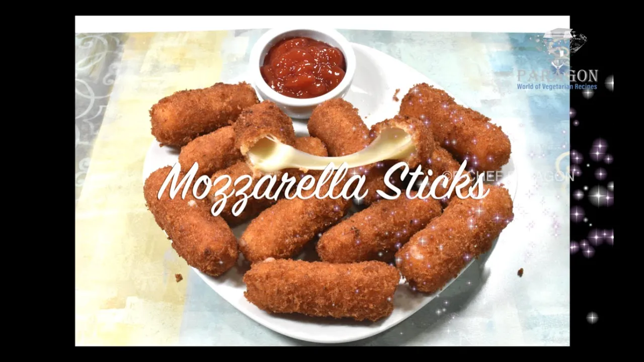 Mozzarella Sticks Recipe   Mozzarella Cheese Sticks   E-Chef Paragon