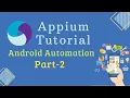 Appium Android Installation Tutorial Appium Android Automation Part 2