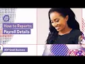 How to read Reports Payroll Details ADP Small Business