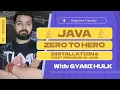 Getting Started with Java Installation and Your First Program