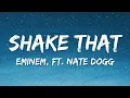 Download Lagu Eminem - Shake That (Lyrics) ft Nate Dogg