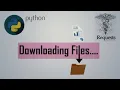 Downloading Files Python Requests