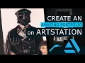 How to create a Portfolio Artstation