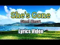 Download Lagu She's Gone (Lyrics Video) - Steel Heart