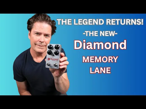 Updated Pedal: Diamond Memory Lane V2 Delay | Delicious Audio