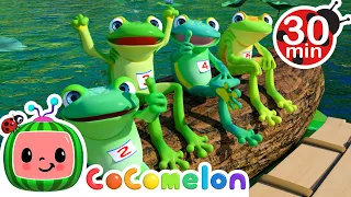 Five Little Speckled Frogs and More CoComelon Animals Animals for Kids
