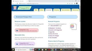 CARA MENDOWNLOAD APLIKASI FLOWGORITHM PADA LAPTOP