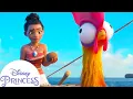 Download Lagu Moana \u0026 HeiHei's Ocean Adventure | Kids Cartoon | Disney Princess