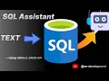 Text to SQL Assistant Chat to your Database Using GROQ API Streamlit
