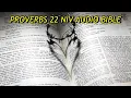 PROVERBS 22 NIV BIBLE with text