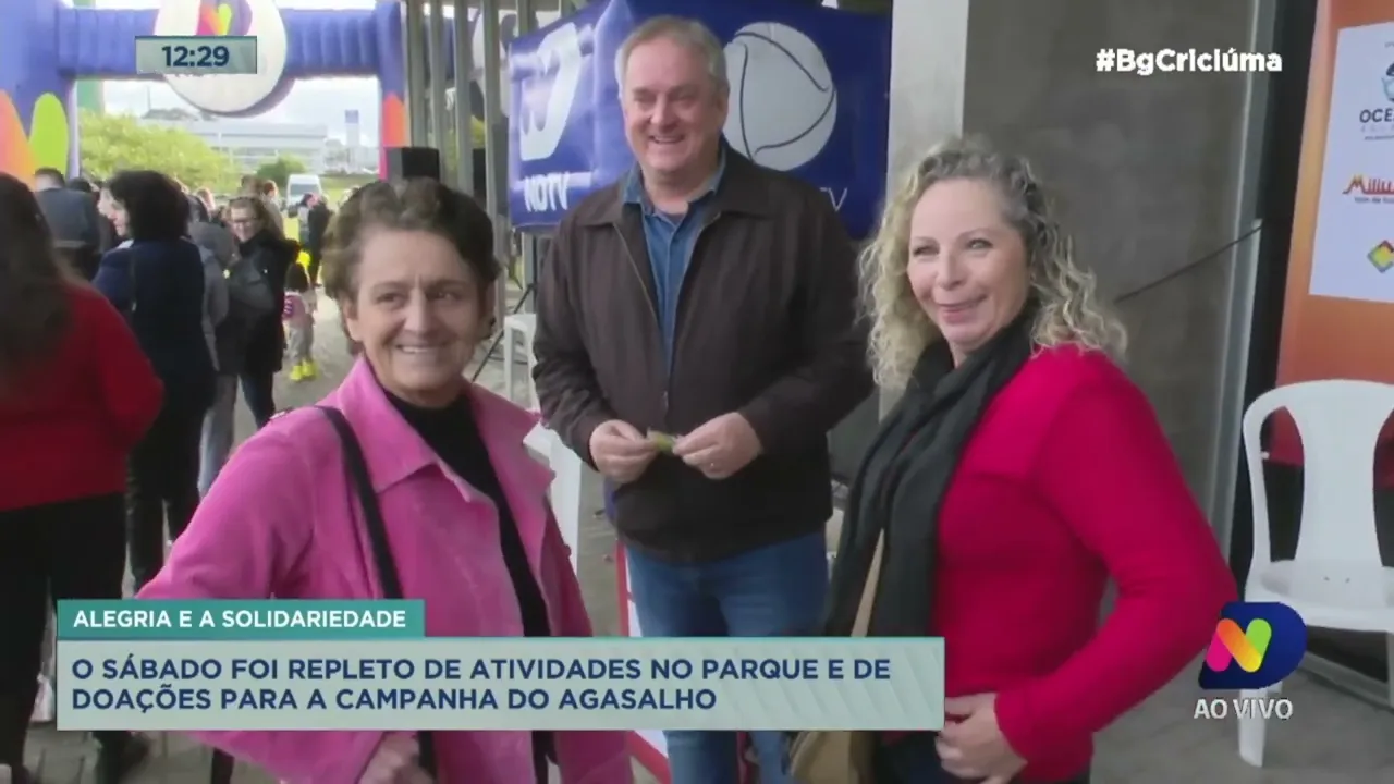 Sábado foi de solidariedade no Parque das Nações com evento da Campanha do Agasalho