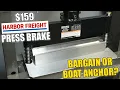 Testing Harbor Freight s New 159 Press Brake