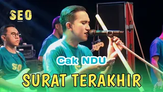 surat terakhir cak ndu seo music live kutorejo mojokerto 