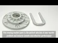 Repair Maytag Whirlpool Kenmore Washer Agitator with W10528947 w10396887 Basket Driven Hub Kit