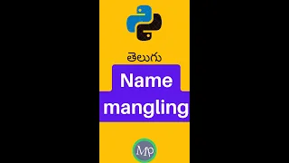 Name mangling in python oops